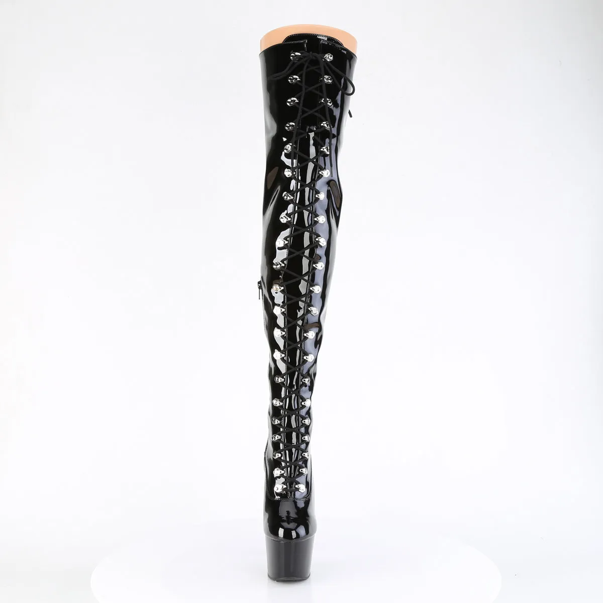 ADORE-3022 Pleaser Black Patent Sexy Platform Shoes (Pole Dancing Heels)