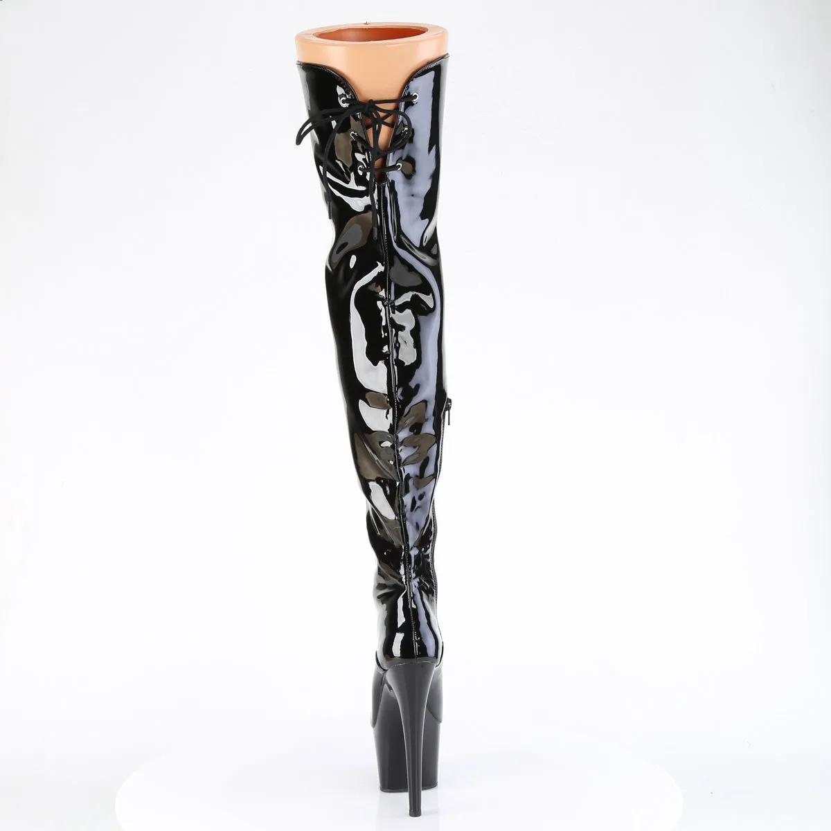 ADORE-3022 Pleaser Black Patent Sexy Platform Shoes (Pole Dancing Heels)