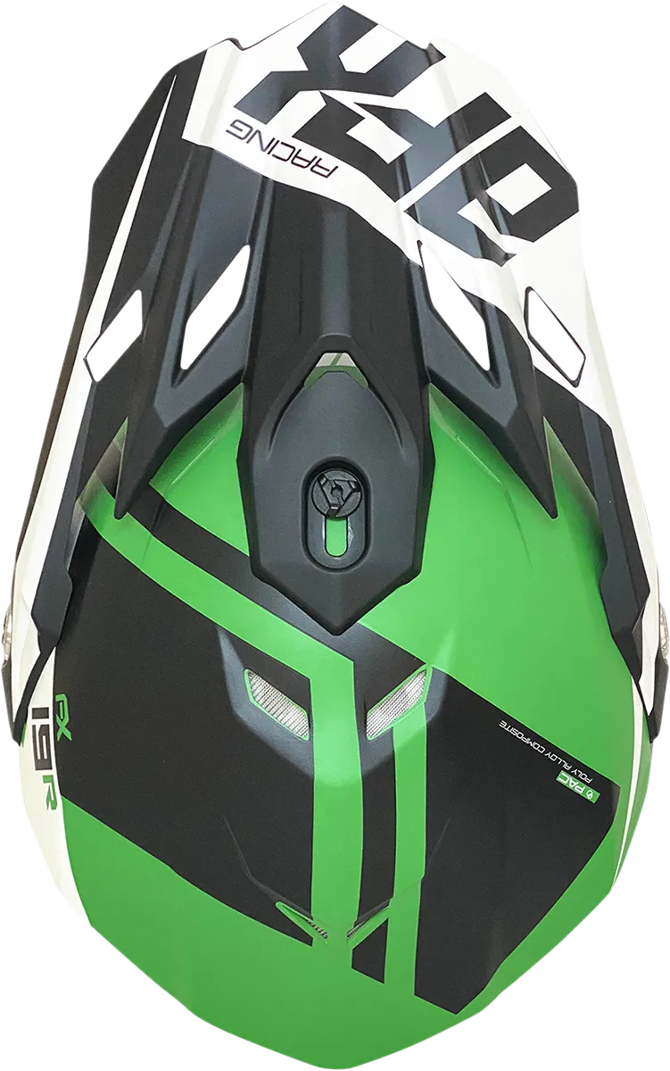 AFX FX-19R Helmet - Racing - Matte Green - XL 0110-7081