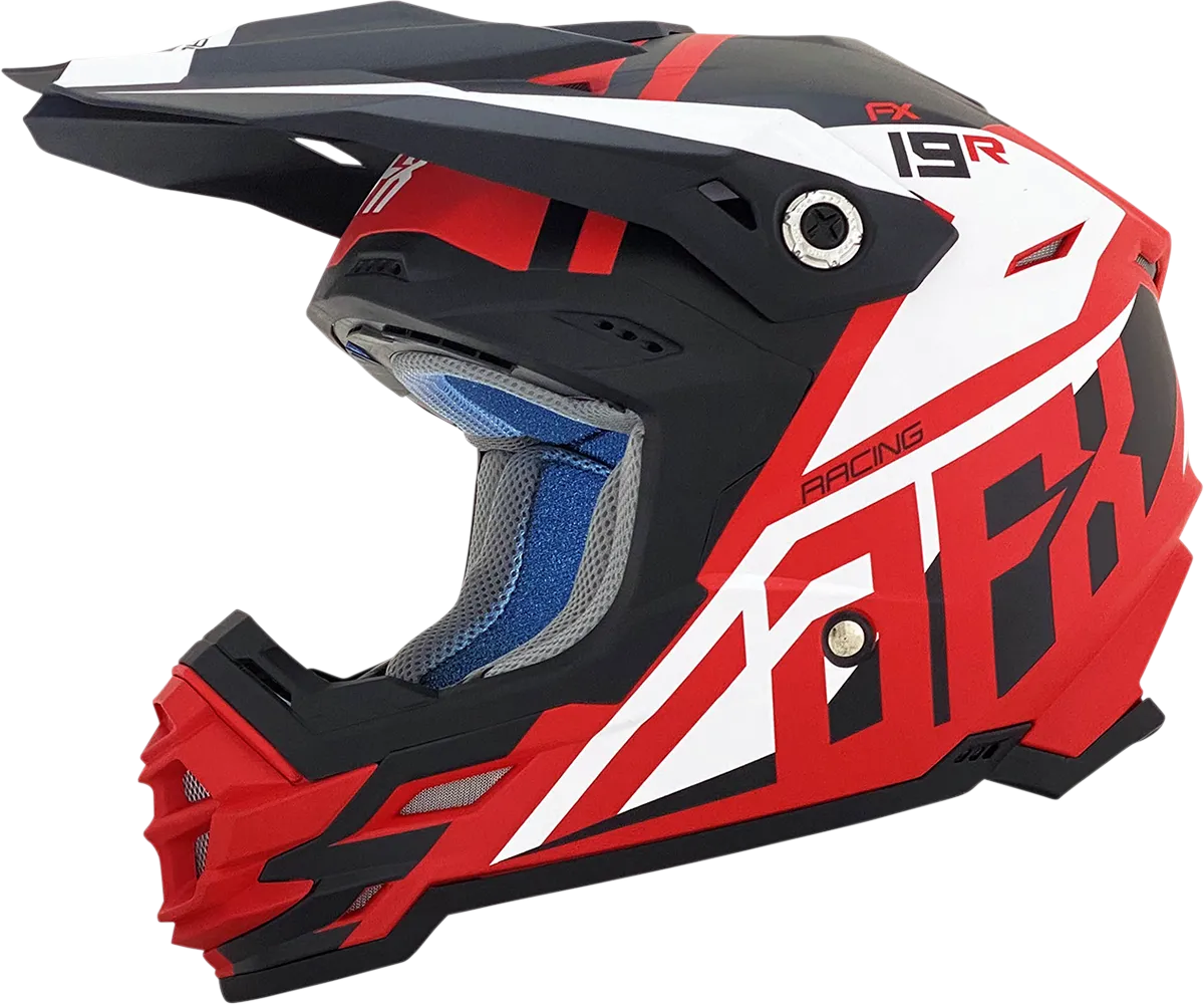 AFX FX-19R Helmet - Racing - Matte Red - XL 0110-7066