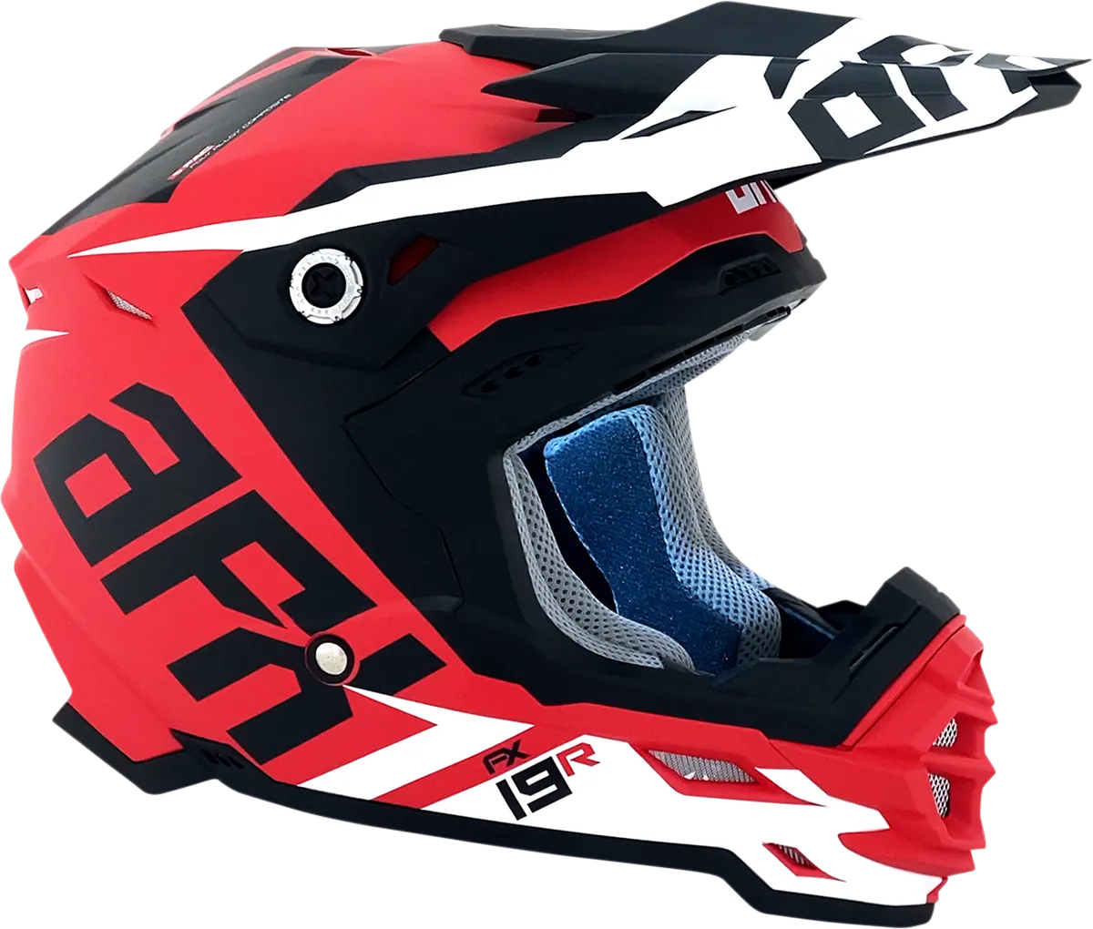 AFX FX-19R Helmet - Racing - Matte Red - XL 0110-7066