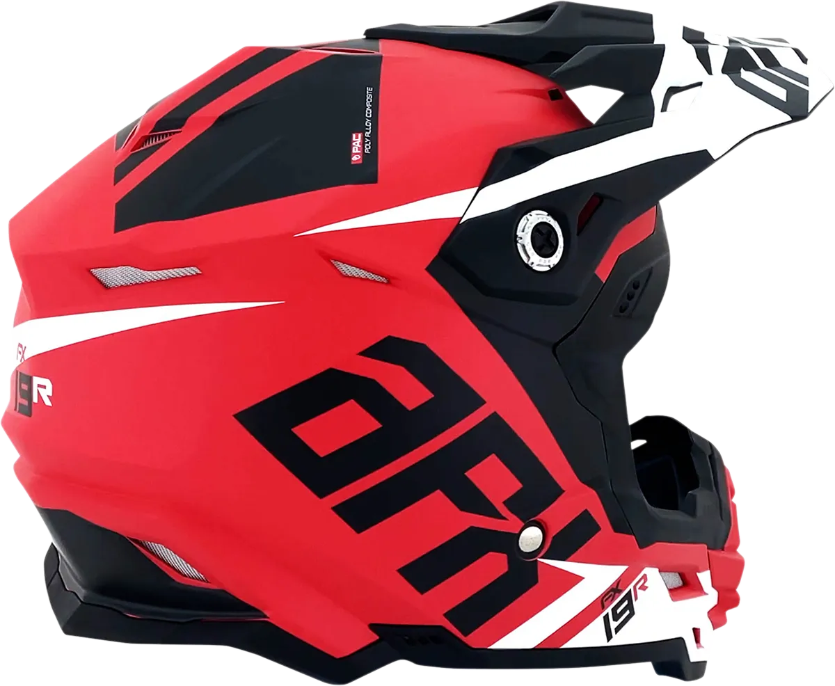 AFX FX-19R Helmet - Racing - Matte Red - XL 0110-7066