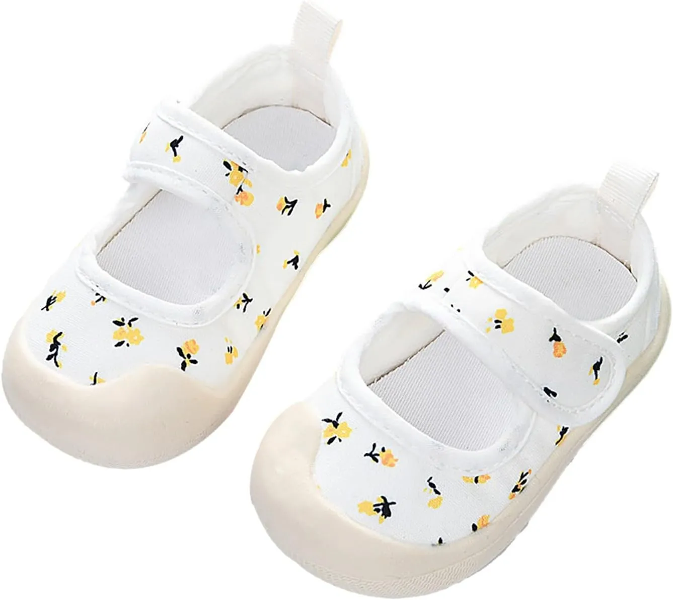 Baby Infant Newborn Sneakers Ankle Strap Non Slip Sport Shoes Toddler Girls First Walking Flat Lightweight Sneakers