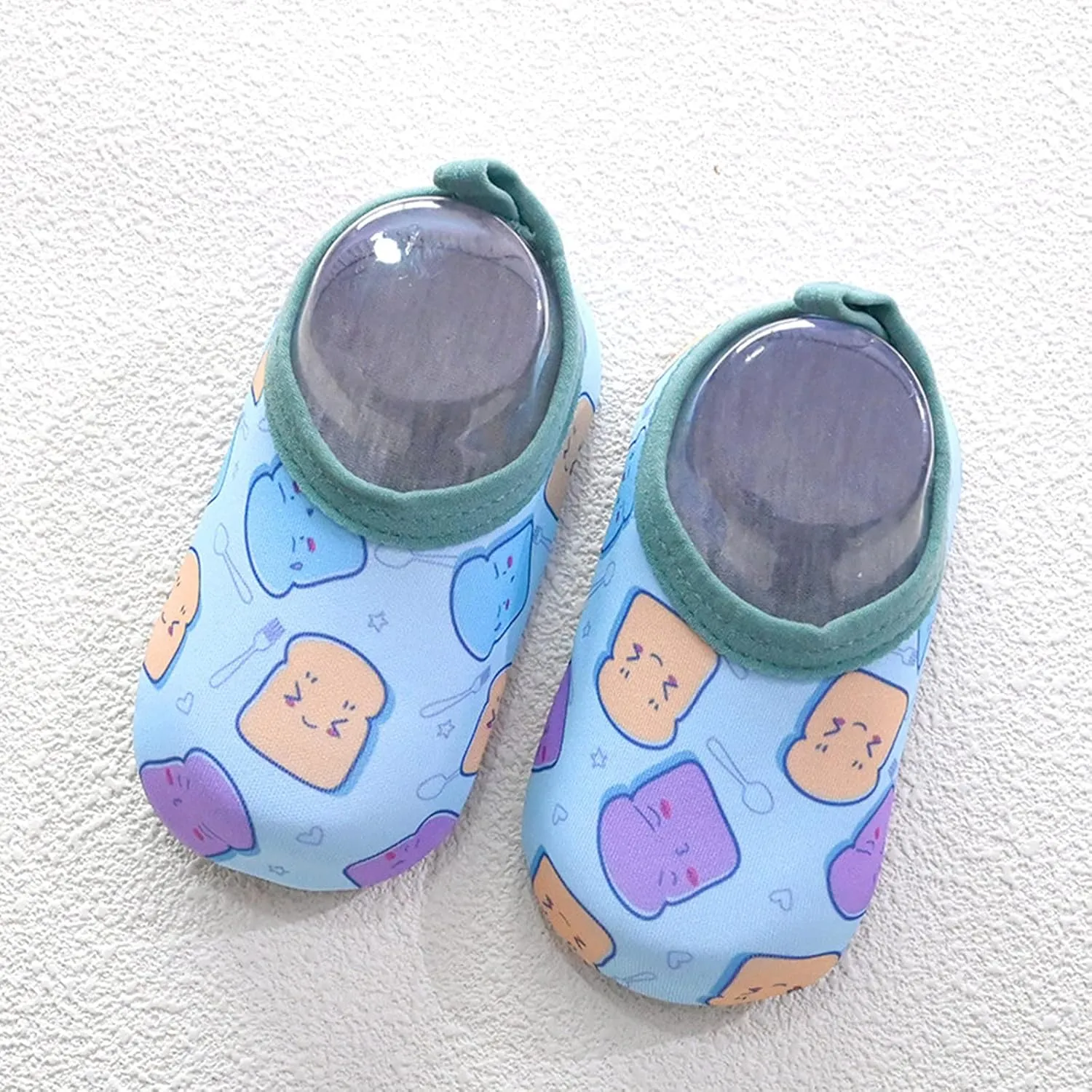 Baby Shoes Boy, Baby Toddler Kids Boys Girls Cartoon Swim Water Shoes Barefoot Socks Non-Slip Shoes 0-3 Years