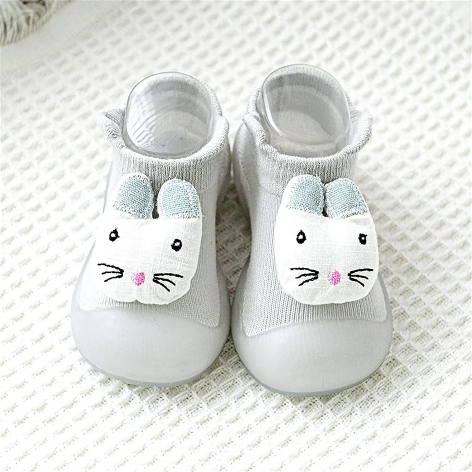 Baby Sock Shoes,Newborn Boys Girls Shoes Cute Cartoon Animals Soles First Walkers Antislip Shoes Prewalker Baby Boots