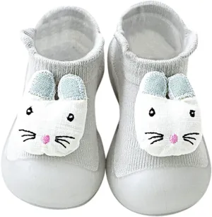 Baby Sock Shoes,Newborn Boys Girls Shoes Cute Cartoon Animals Soles First Walkers Antislip Shoes Prewalker Baby Boots