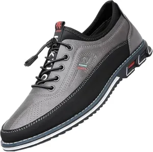 Buybuymen Men's Orthopedic Dress Shoes, Comfort Driving Working Walking Party Formal Oxfords