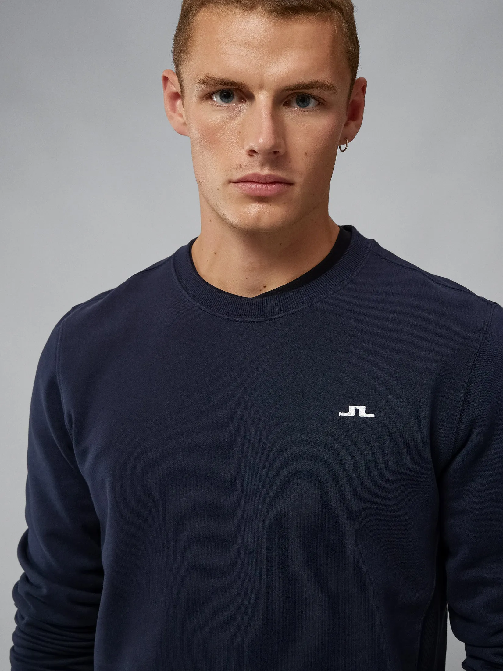Cal Crew Neck Sweat / JL Navy