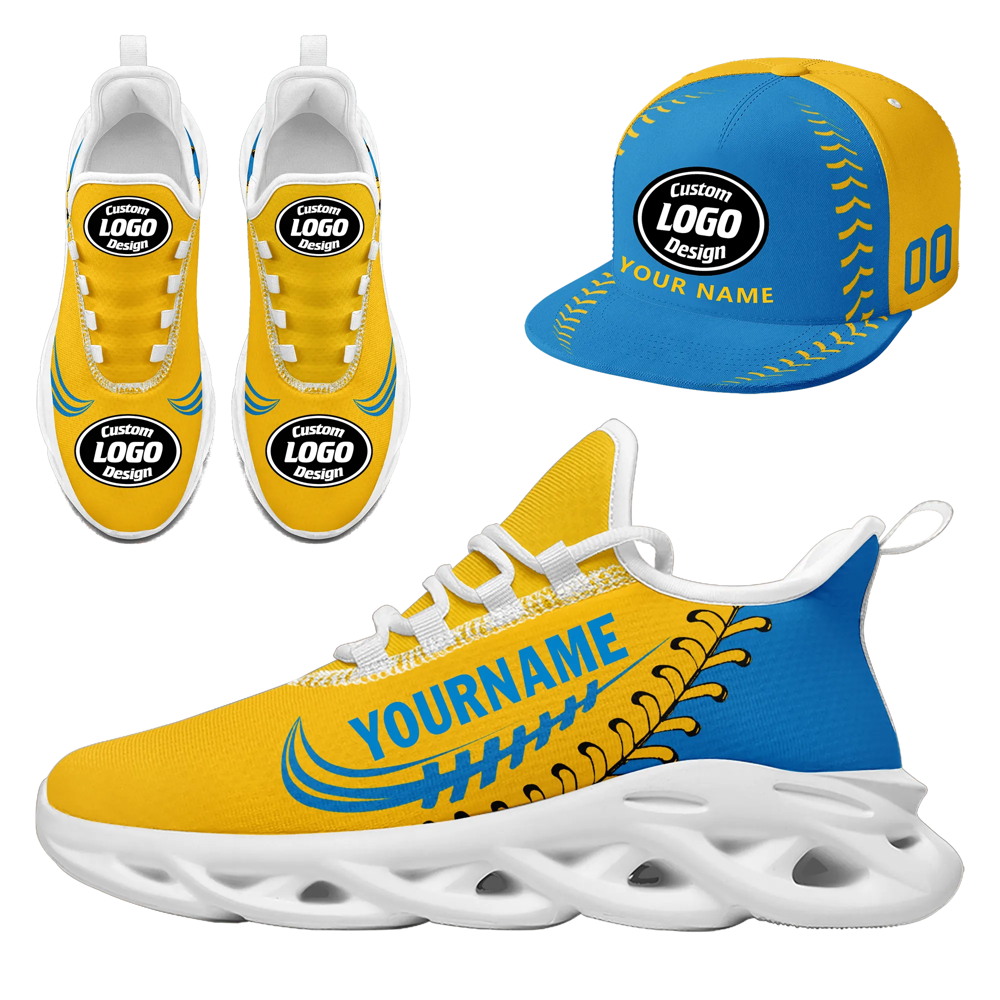 Corporate Gifts,Custom MaxSoul Shoes and Hat Combo Personalized JH-bd0b00ea-9