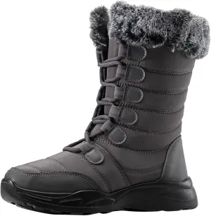 Cute Winter Boots for Women Fashion Snow Boots Waterproof Women Womens Winter Boots Size 9 Wide Fashion Women Boots Winter Waterproof Outdoor Hiking Shoes Botas Nieve Trabajo