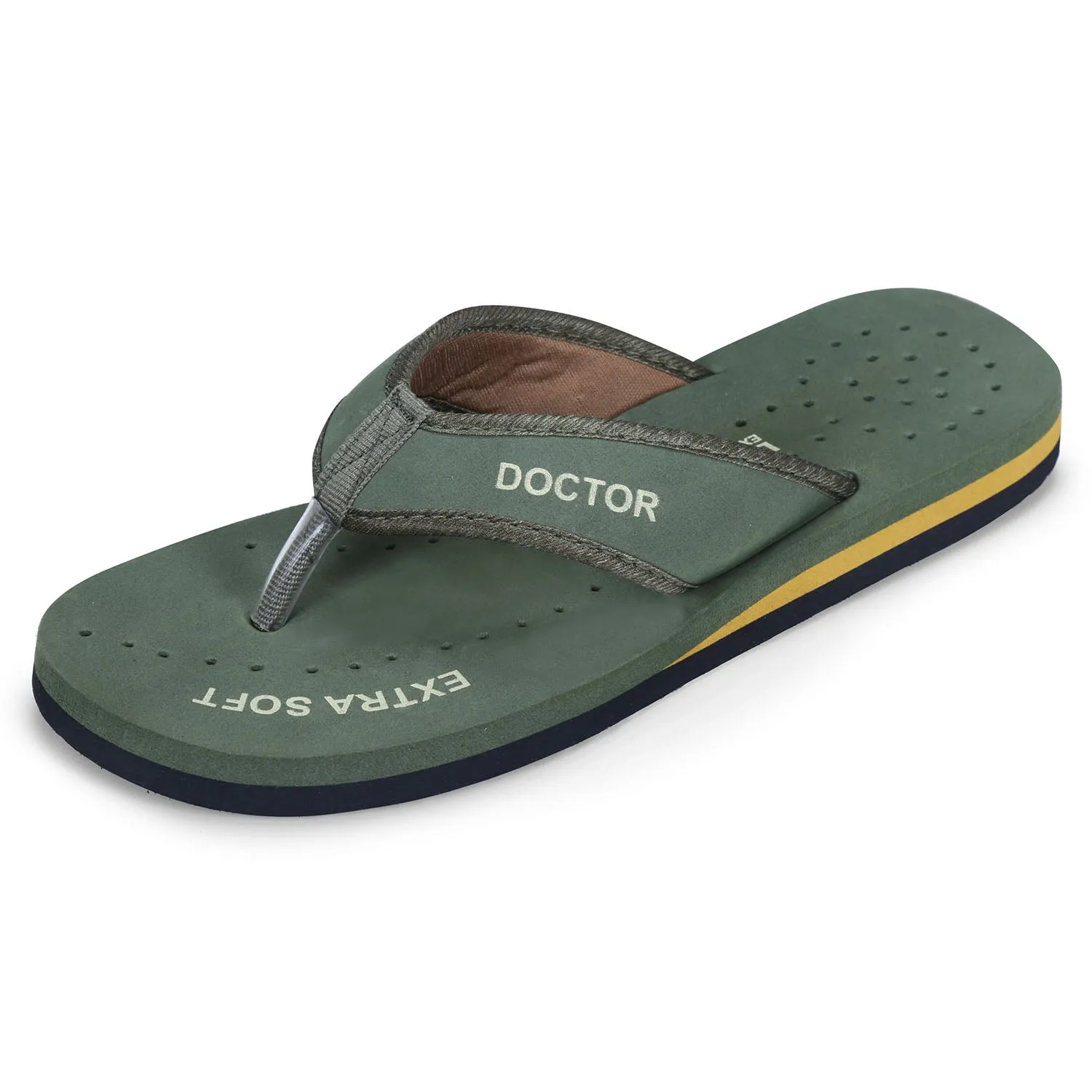 DOCTOR EXTRA SOFT D-22 Doctor Slippers for Women Orthopedic Diabetic Pregnancy Non Slip Lightweight Comfortable Flat Casual Stylish Dr Chappals & House Flip flops For Ladies & Girls