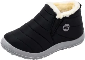 Extra Wide Width Snow Boots for Women Womens Slip on Winter Boots Wide Width Warm Winter Boots Women Cute Tall Snow Boots Wide Calf Botas Contra El Agua Para Mujer