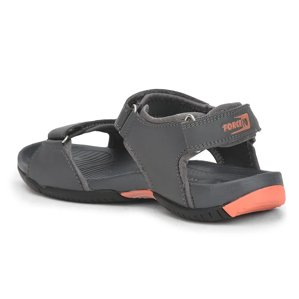 Force 10 Casual Sandal For Men (Grey) ROMANIA-1 By Liberty