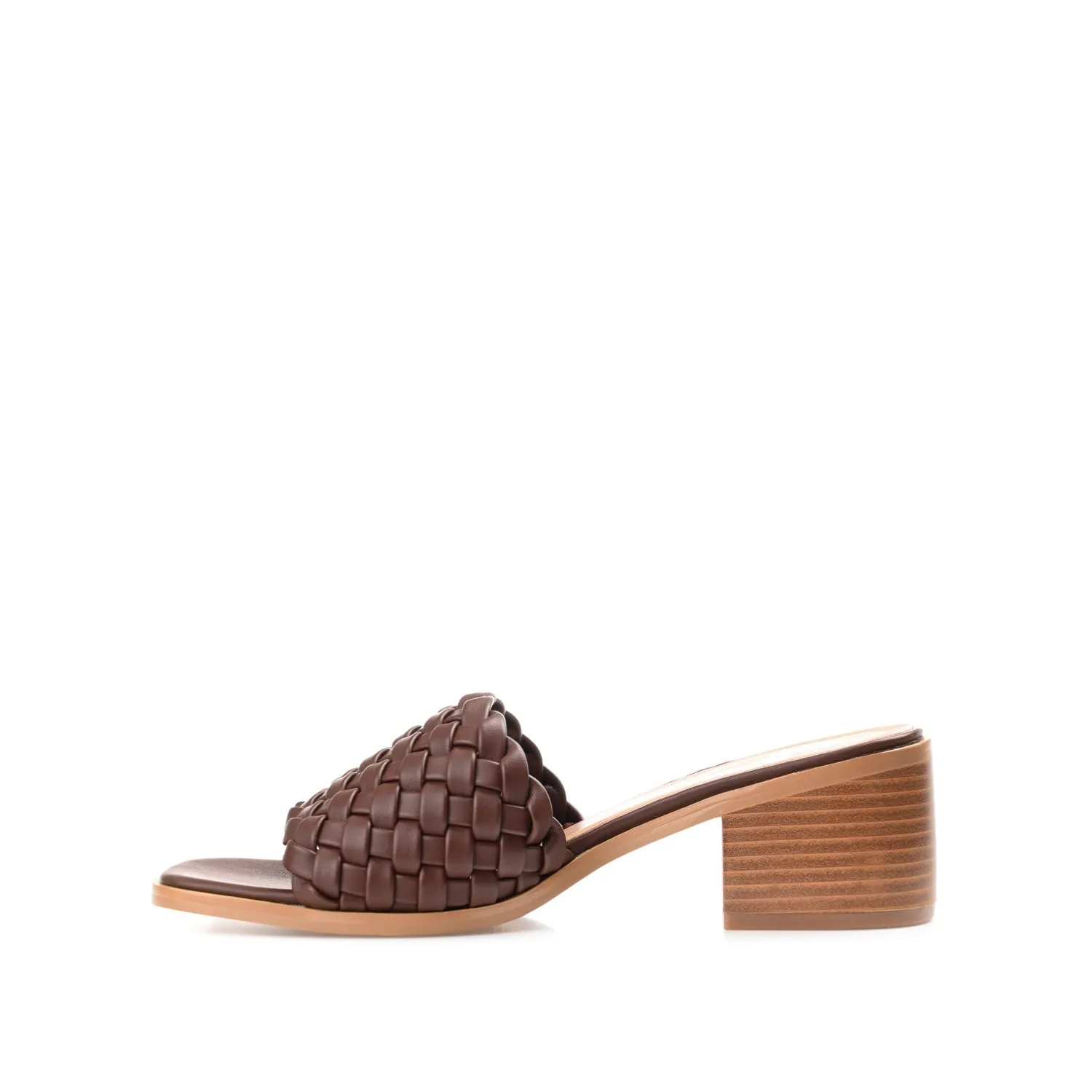 FYLICIA HEELED SANDALS IN FAUX LEATHER