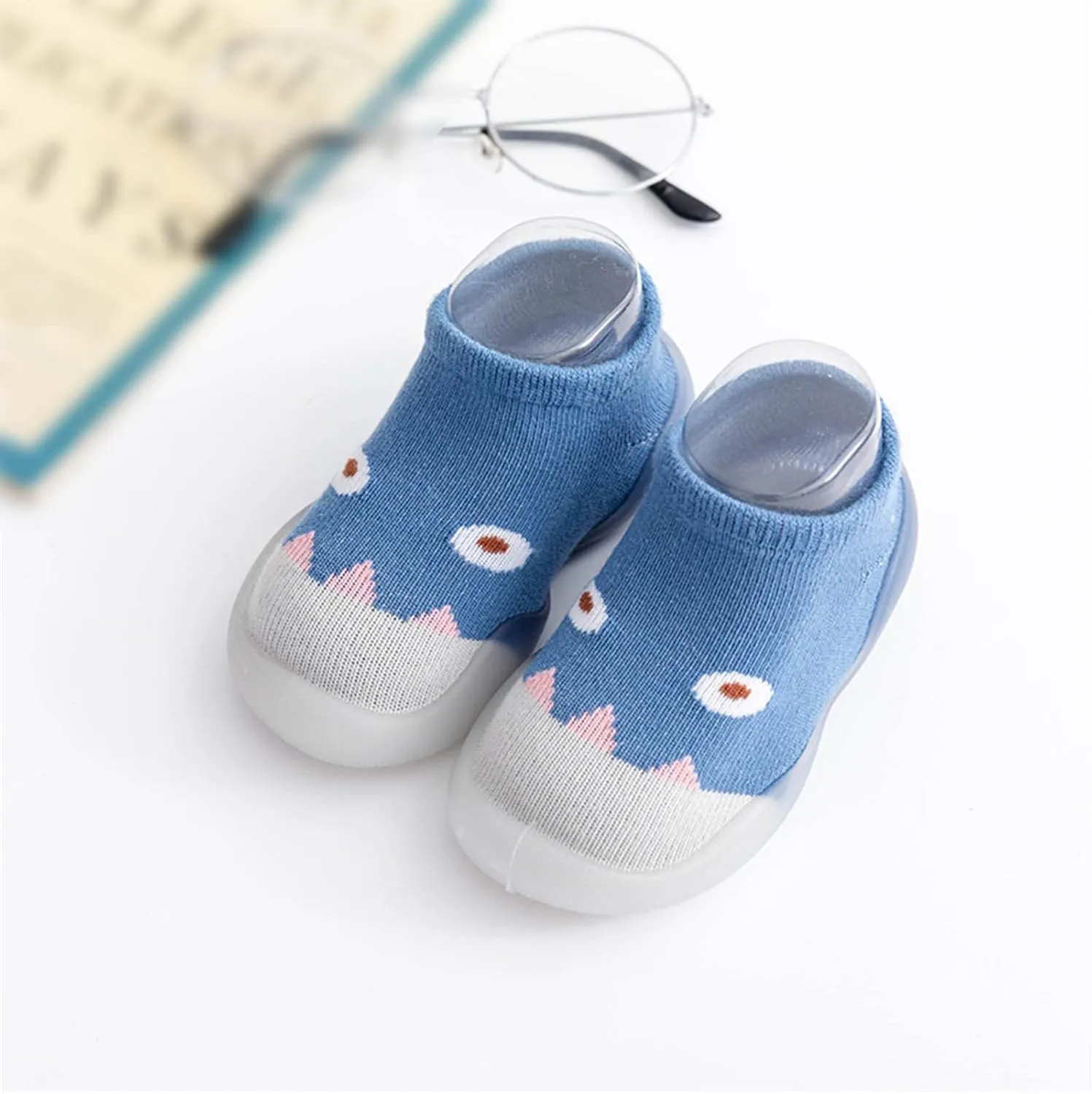 Girls Shoes Size,Newborn Shoes for Girls Sock Shoes Non-Slip Prewalker Shoes Breathable Home Girls Shoes 0-3 Years