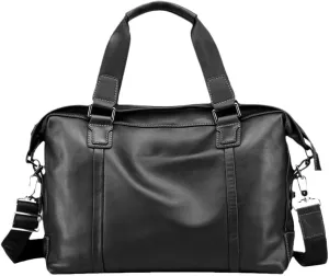 Haitpant Men's Genuine Leather Handbag Cowhide Shoulder Bag Business Briefcase Casual Messenger Travel Laptop Bag