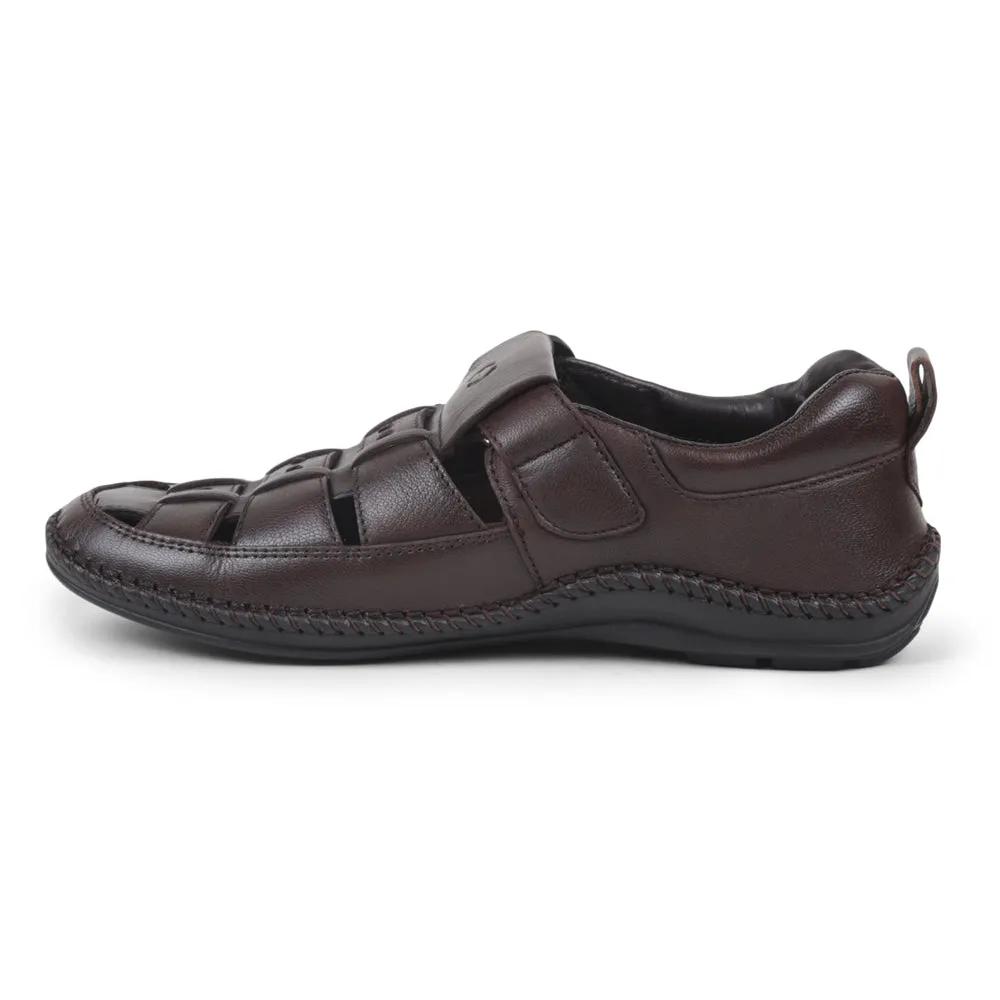 Healers Casual Brown Sandal For Men VCL-39 By Liberty