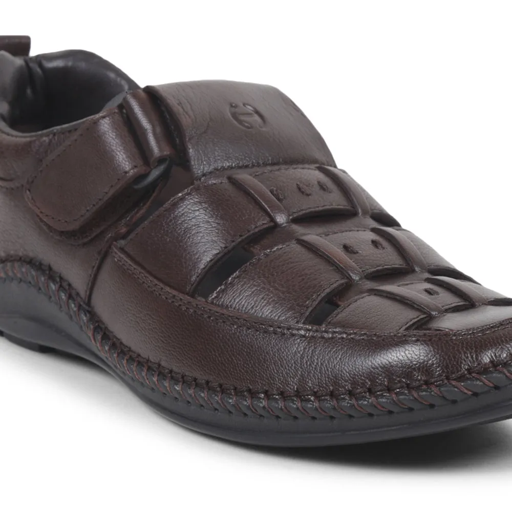 Healers Casual Brown Sandal For Men VCL-39 By Liberty