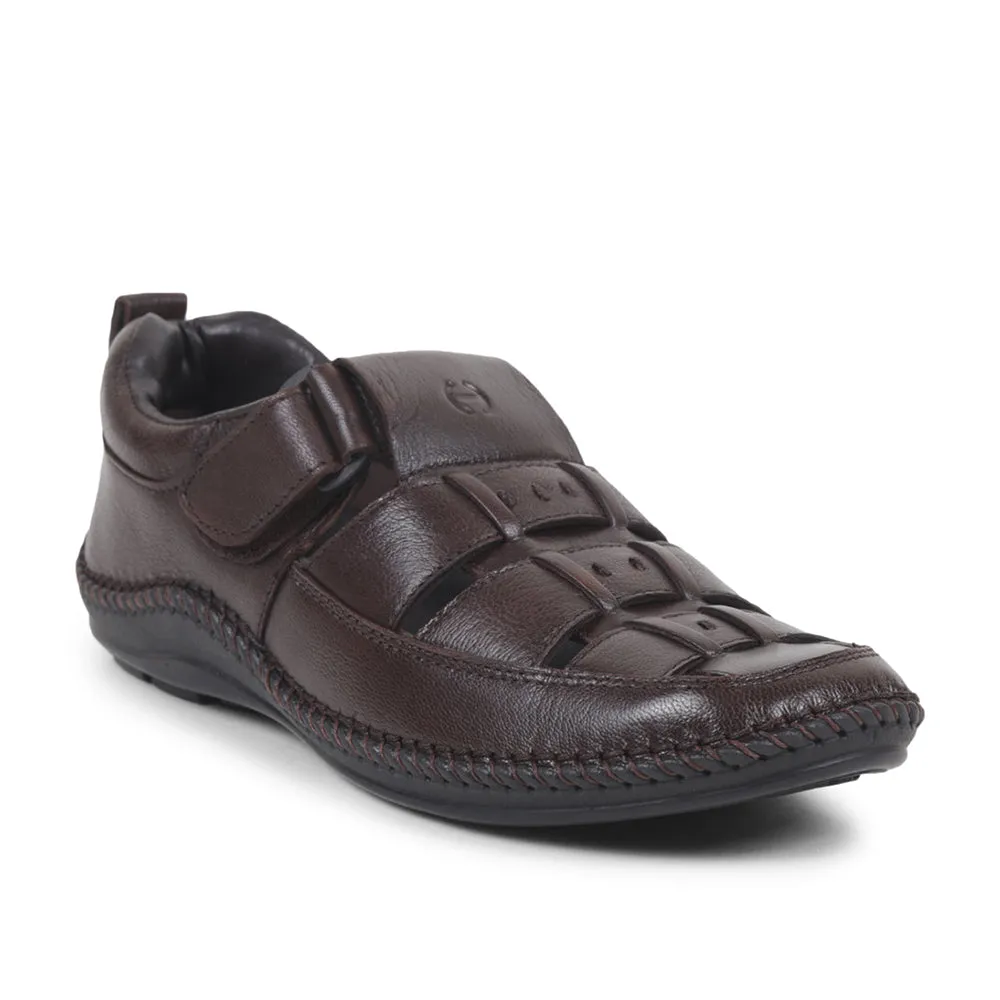 Healers Casual Brown Sandal For Men VCL-39 By Liberty