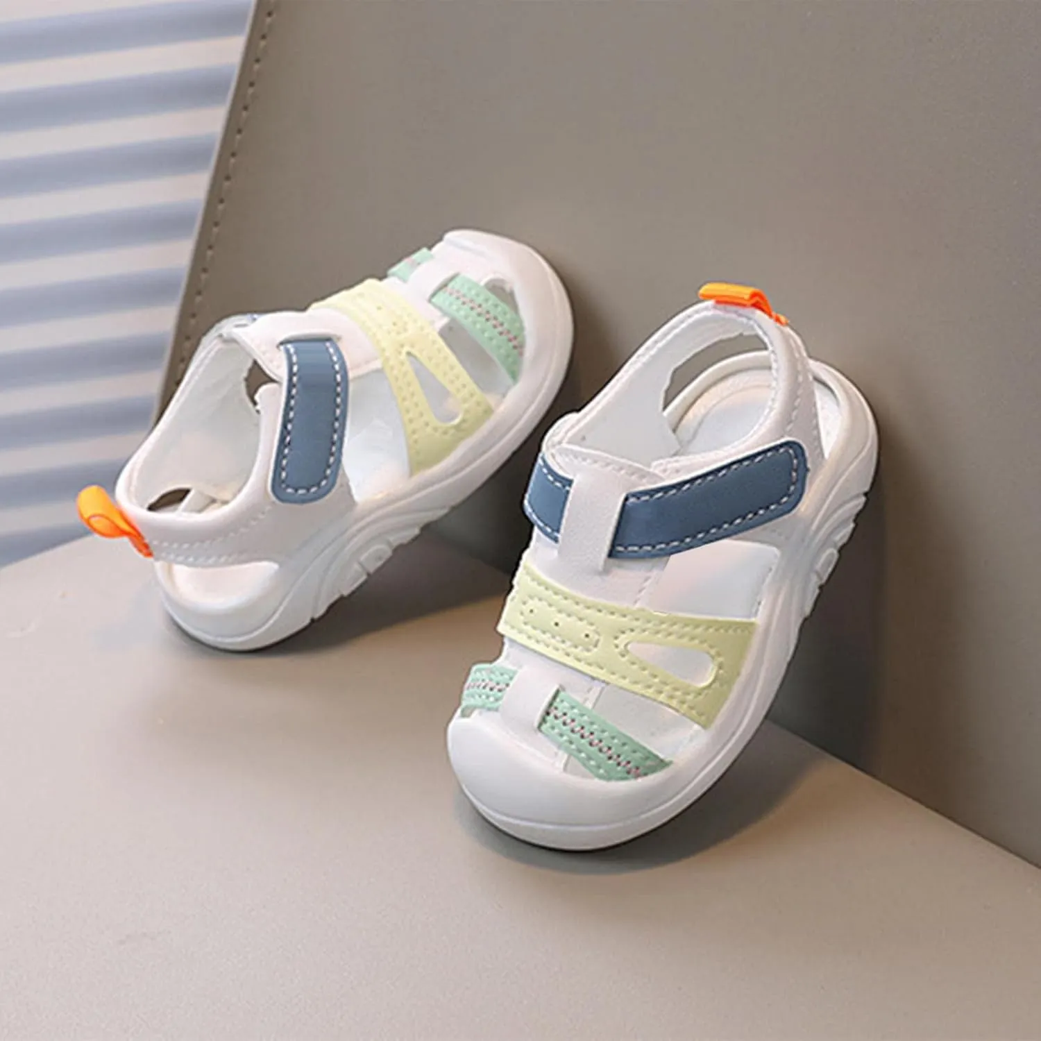 Infant Girls' Sandals Boys' Toddler Shoes Summer Baotou Sandals Soft Soled Toddler Shoes Children's Shoes Toddler