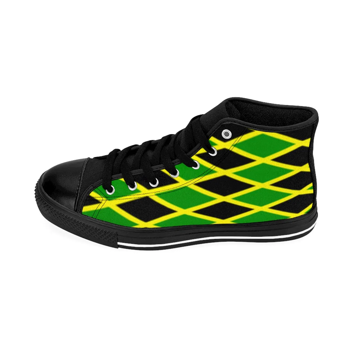 Jamaica Flag Men's High-top Sneakers