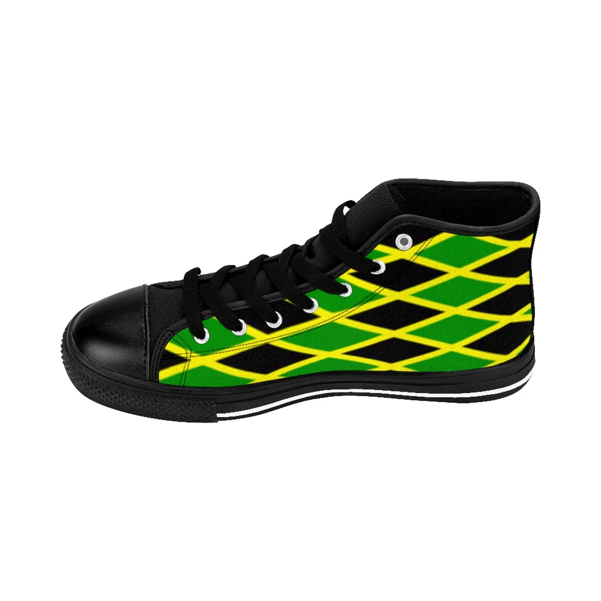 Jamaica Flag Men's High-top Sneakers