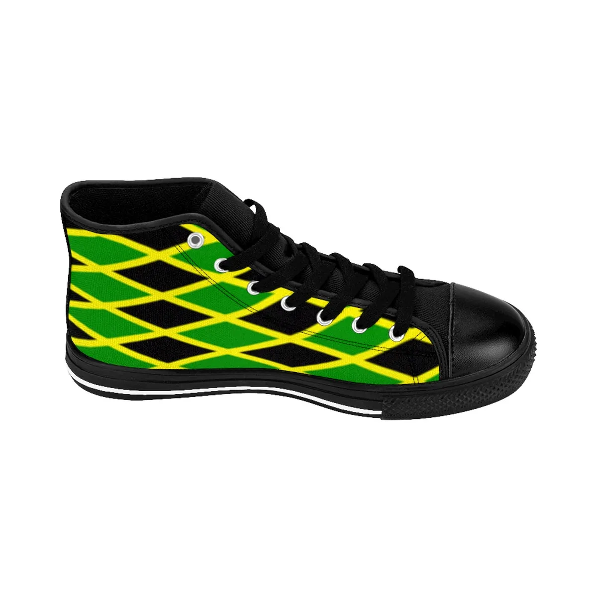 Jamaica Flag Men's High-top Sneakers