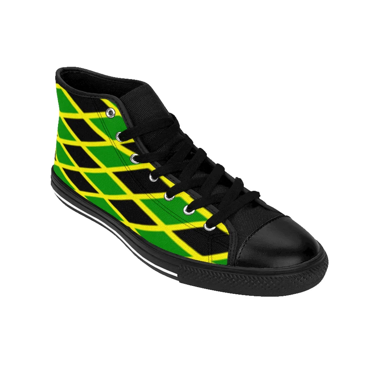 Jamaica Flag Men's High-top Sneakers