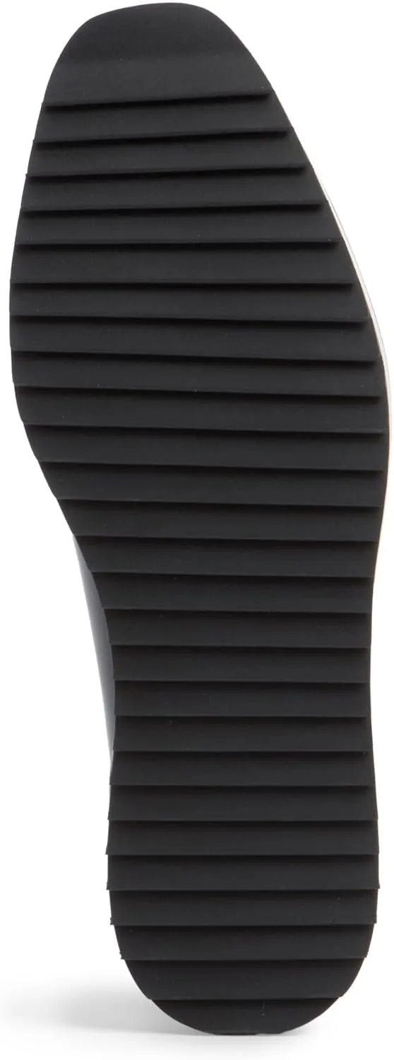 Johnston & Murphy Women??s Gracelyn Venetian Shoes, Leather Platform Shoes for Women, Slip On Platform Loafers