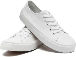 Kids Canvas Shoes for Boys Girls Toddler Classic Low Top Sneakers Lace up Tennis Shoes Walking Shoes Big Kid Running Sneakers