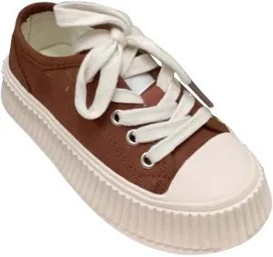 Kids Girls Flat Sneakers Ribbed Lace Ankle Breathable Running Sport Shoes Toddler Cute First Walking Lightweight Shoes