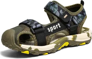 Kids Sandals Boys Comfortable Breathable Open Toe Sandals Casual Walking Sandals Lightweight Wading Sandals