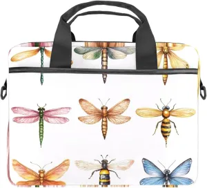 Laptop Bag Messenger Sleeve Seamless Yellow Sunflowers Seamless Pattern Portable Tote Laptop Case Work Business Bag