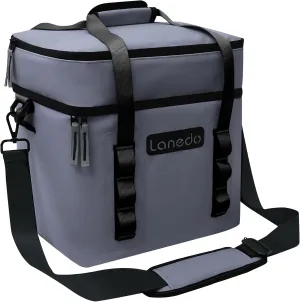 Lisa Lunch Soft Cooler 20/36 Can, Insulated Bag Portable Ice Chest Box for Lunch, Beach, Drink, Beverage, Travel, Camping, Picnic, Car, Trips, Cooler Leak-Proof
