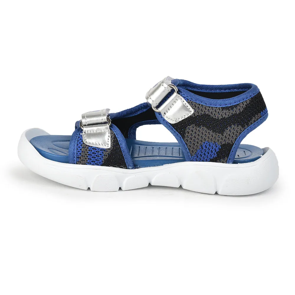 Lucy & Luke (Blue) Casual Sandal For Kids FLYNN-34 By Liberty