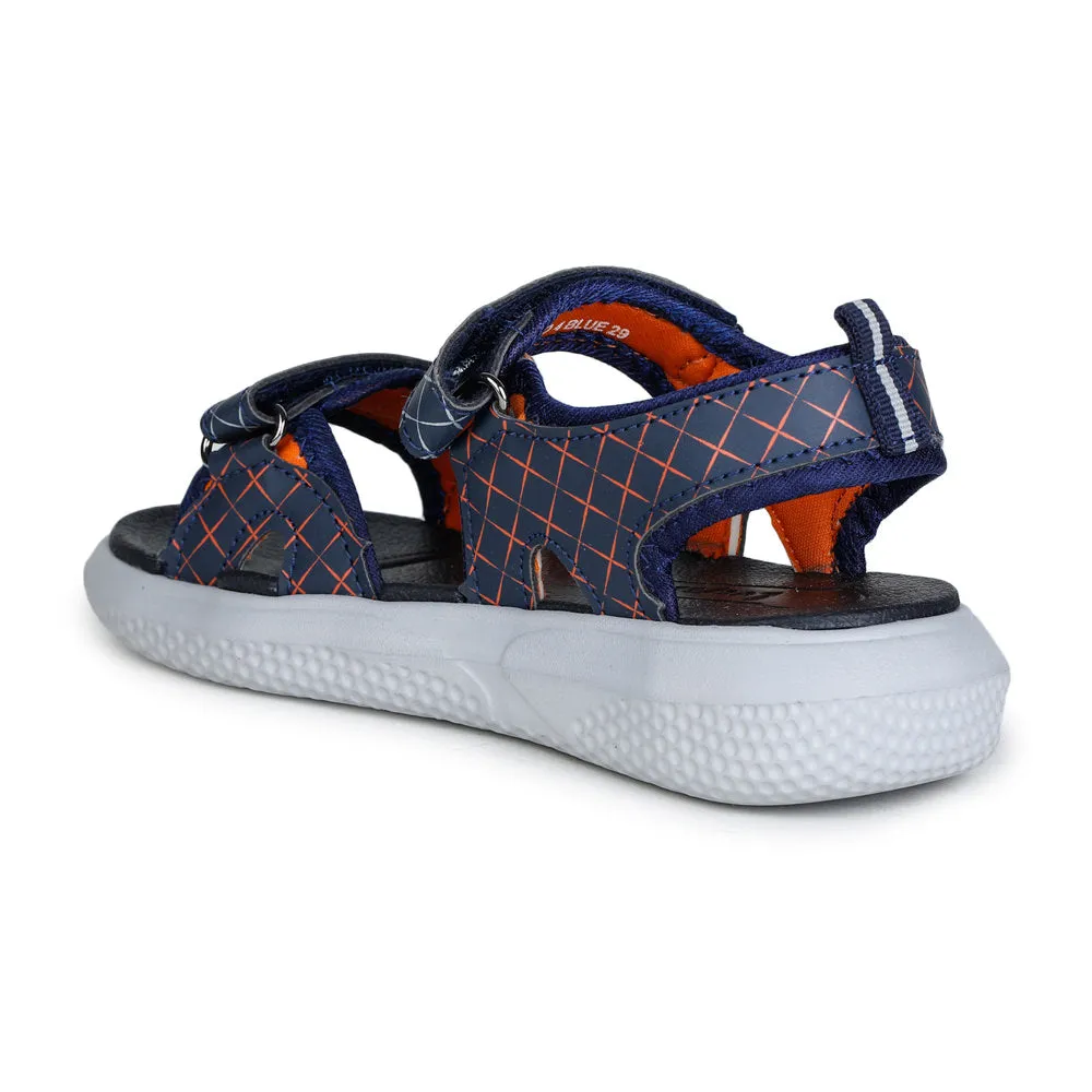 Lucy & Luke (Blue) Casual Sandal For Kids HIPPO-4 By Liberty