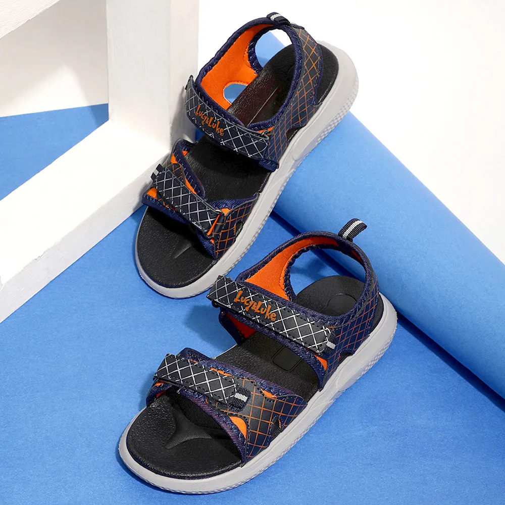 Lucy & Luke (Blue) Casual Sandal For Kids HIPPO-4 By Liberty