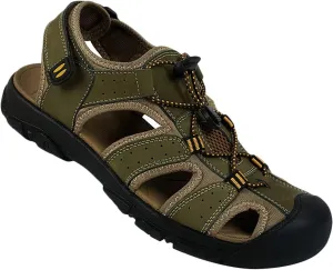Men Hiking Sandals Closed Toe Walking Sandals Water Sandals Sports Outdoor Breathable Trekking Athletic Summer Beach Shoes