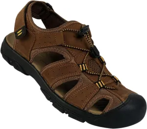 Men Hiking Sandals Closed Toe Walking Sandals Water Sandals Sports Outdoor Breathable Trekking Athletic Summer Beach Shoes