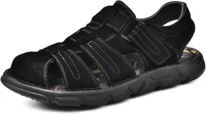 Men Hiking Sandals Outdoor Sports Summer Beach Fisherman Water Shoes Walking Closed Toe Trekking Breathable Athletic Sandal