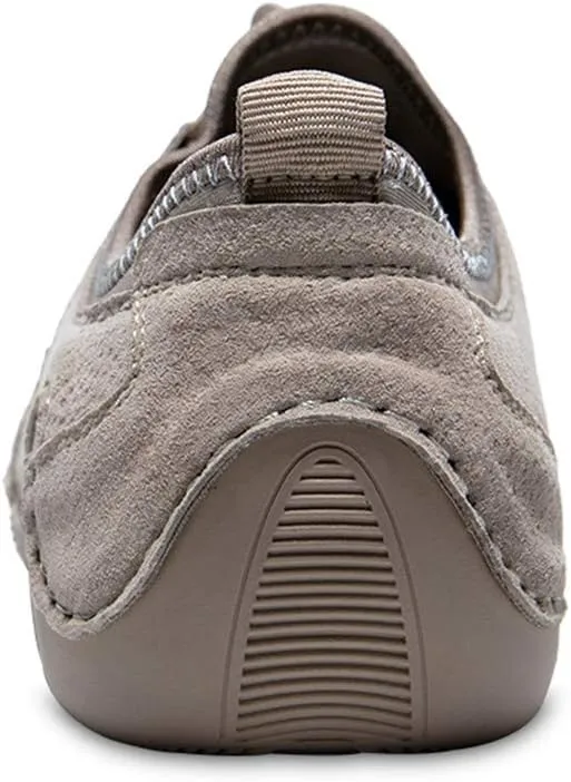Mens Driving Comfort Leather Loafers Handmade Flats Breathable Walking Oxford Shoes