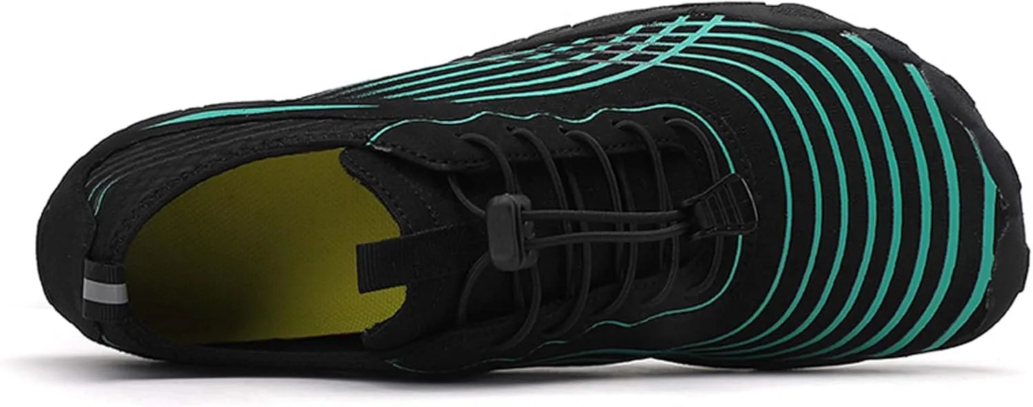Mens Womens Sports Water Shoes, Lightweight Fast Drying Breathable Fabric, Adult Water Shoes for Indoor Fitness Training, Rock Climbing Training, Swimming, Diving or Beach Activities.