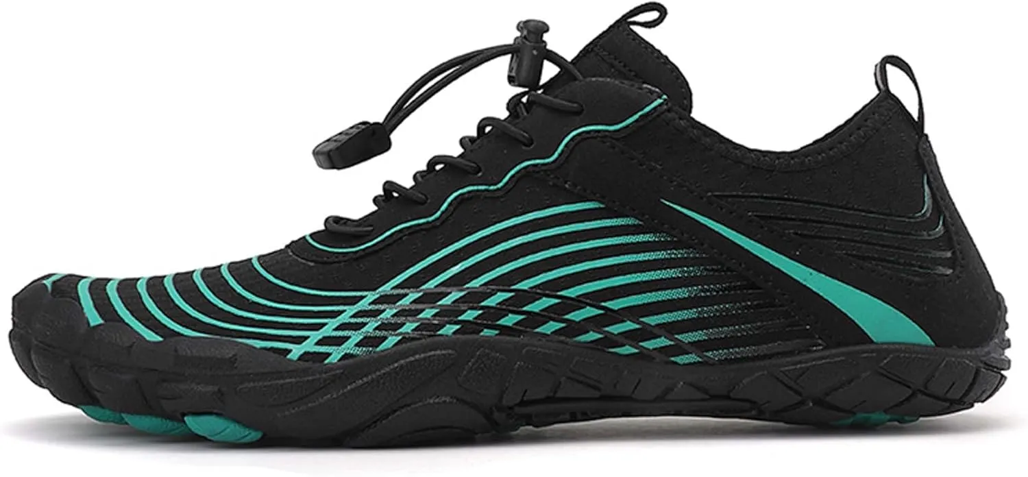 Mens Womens Sports Water Shoes, Lightweight Fast Drying Breathable Fabric, Adult Water Shoes for Indoor Fitness Training, Rock Climbing Training, Swimming, Diving or Beach Activities.