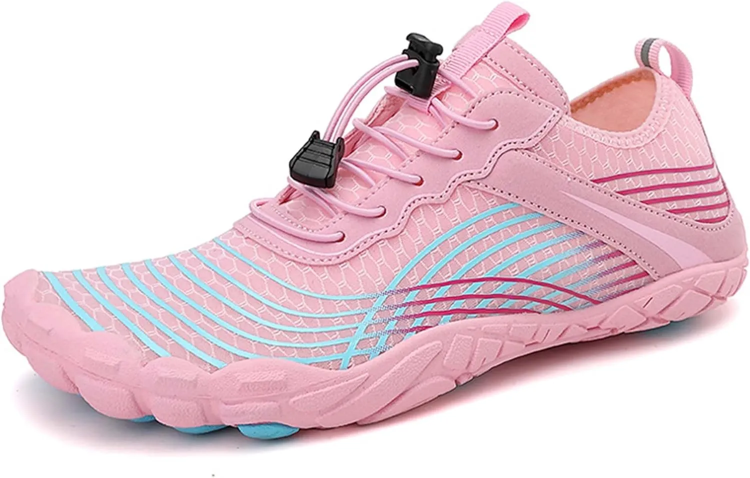 Mens Womens Sports Water Shoes, Lightweight Fast Drying Breathable Fabric, Adult Water Shoes for Indoor Fitness Training, Rock Climbing Training, Swimming, Diving or Beach Activities.