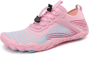 Mens Womens Sports Water Shoes, Lightweight Fast Drying Breathable Fabric, Adult Water Shoes for Indoor Fitness Training, Rock Climbing Training, Swimming, Diving or Beach Activities.