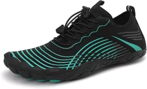Mens Womens Sports Water Shoes, Lightweight Fast Drying Breathable Fabric, Adult Water Shoes for Indoor Fitness Training, Rock Climbing Training, Swimming, Diving or Beach Activities.