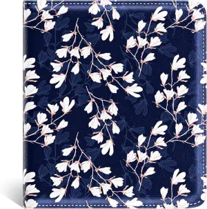 Nipichsha Womens Wallet, Small Slim RFID Credit Card Holder Wallet for Women, Leather Compact Bifold Purse with Zipper Coin Pocket, Cute Ladies Purse with ID Window, Abstract Flowers