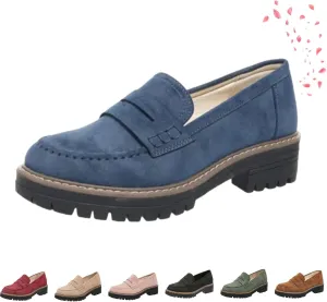 Orthoture Orthopedic Platform Loafers Orthoture Womens Shoes Round Toe Slip On Comfort Casual Fashion Lug Sole