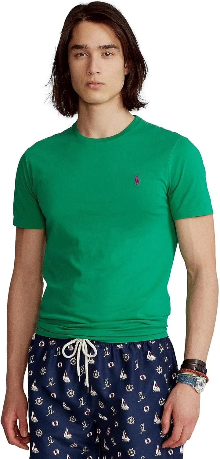 Polo Ralph Lauren Men's Custom Slim Fit Iconic Mesh Polo