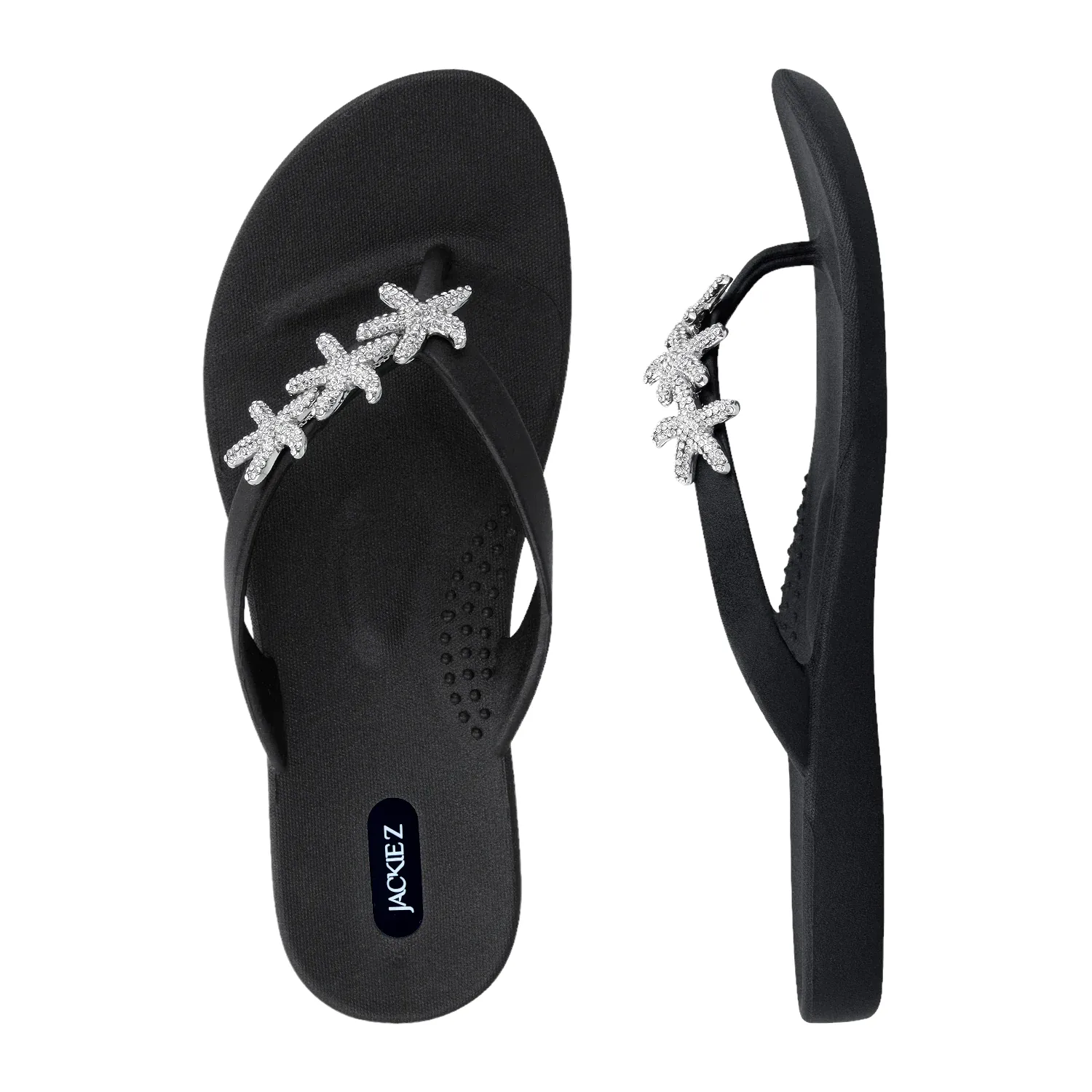 Ryann Sandals Licorice - Jackie Z Style Co.
